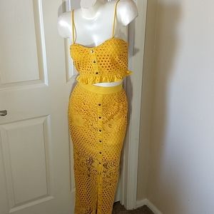 Glamaker Gold 2-pc Dress